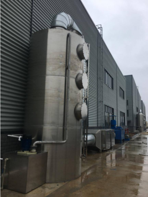 组合式净化器（洗涤塔+UV+活性炭）